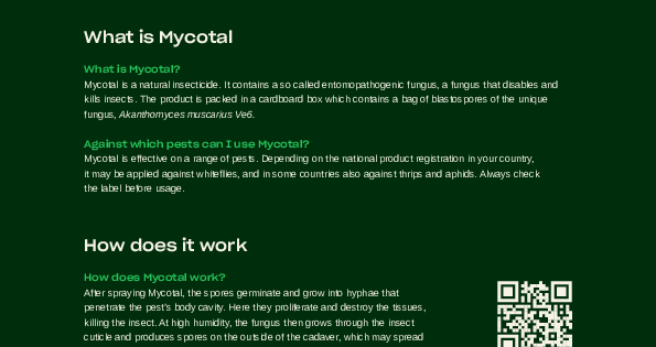 FAQ Mycotal